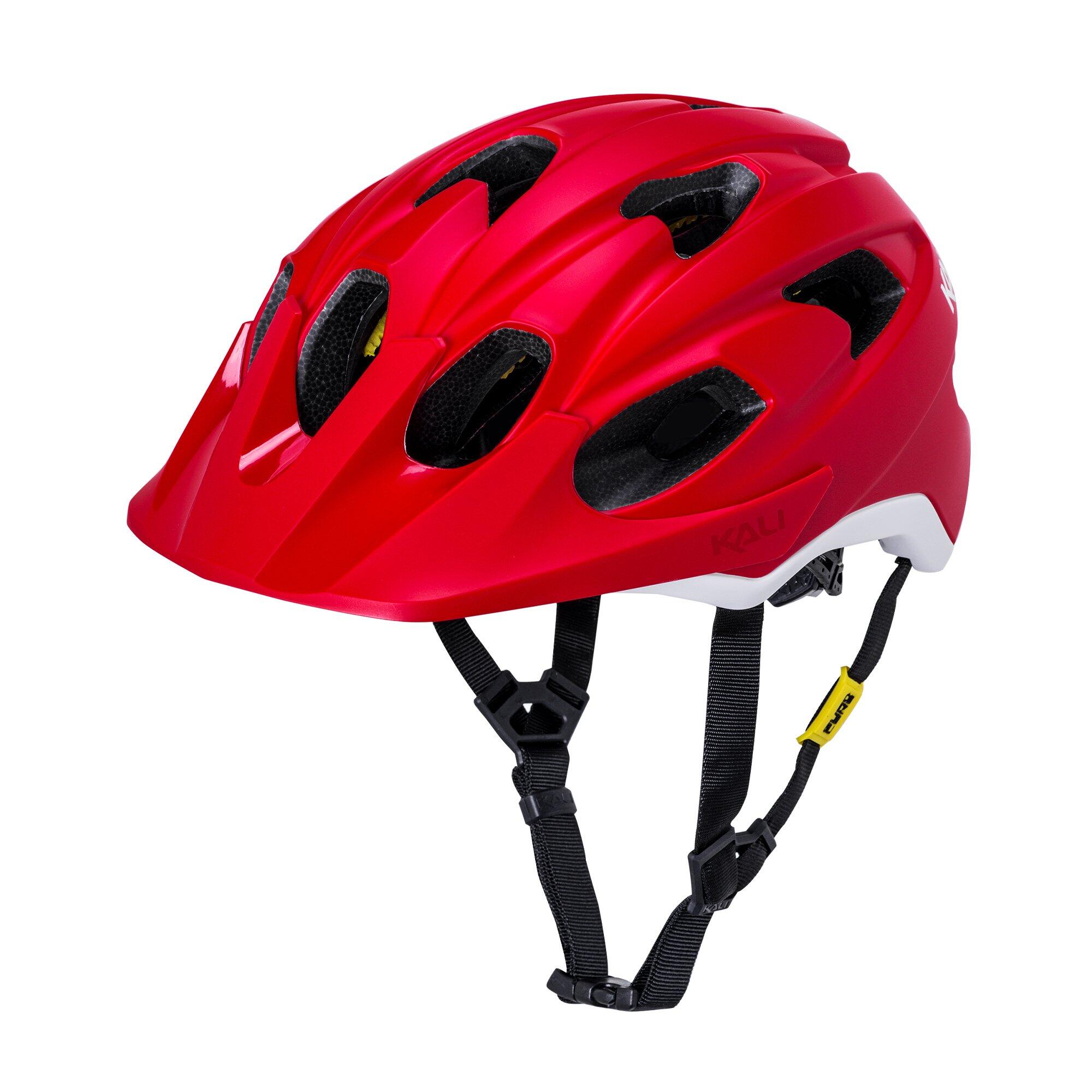 KALI Kali Helmet Pace LTD Solid Mat Red White