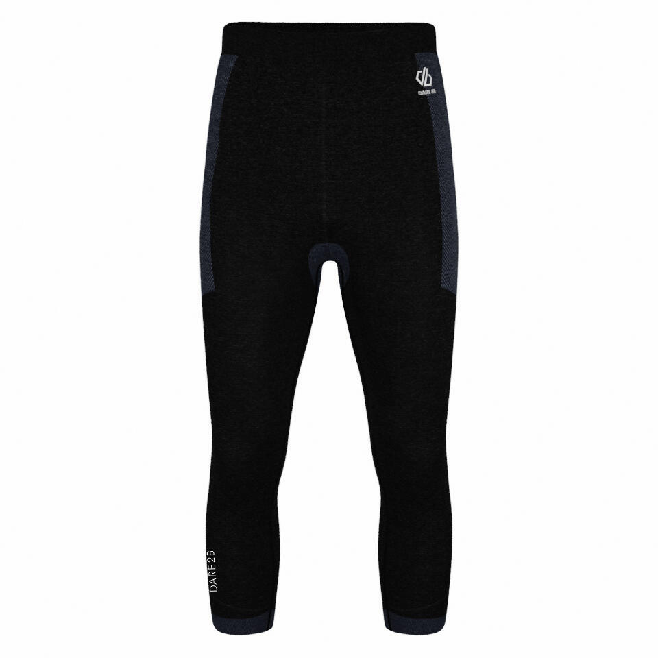 Uomo Leggings tagliati IN THE ZONE (nero)