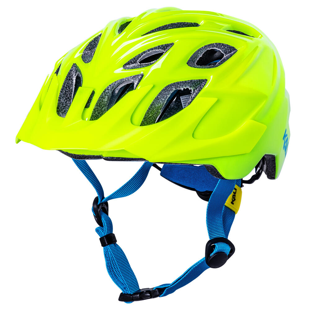 KALI Kali Helmet Chakra Youth Solid Gloss Neon Yellow