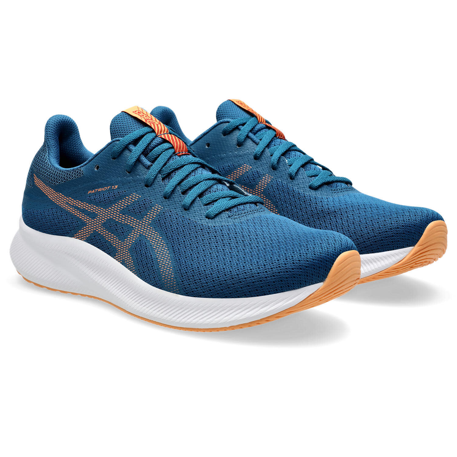 Zapatillas De Running Hombre ASICS Patriot 13 RichNavy/Orange