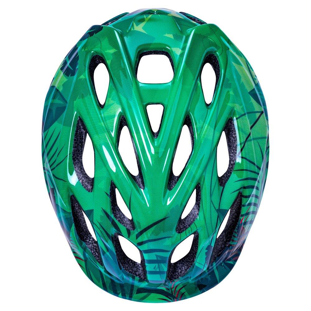 Kali Helmet Chakra Child Lighted Jungle Gloss Green 2/4