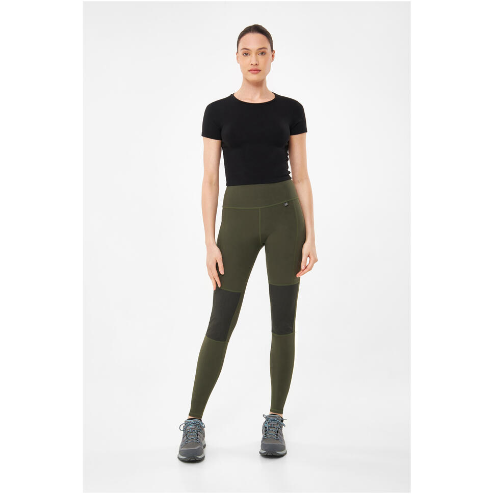 Leginsy damskie VIKING Levanta khaki