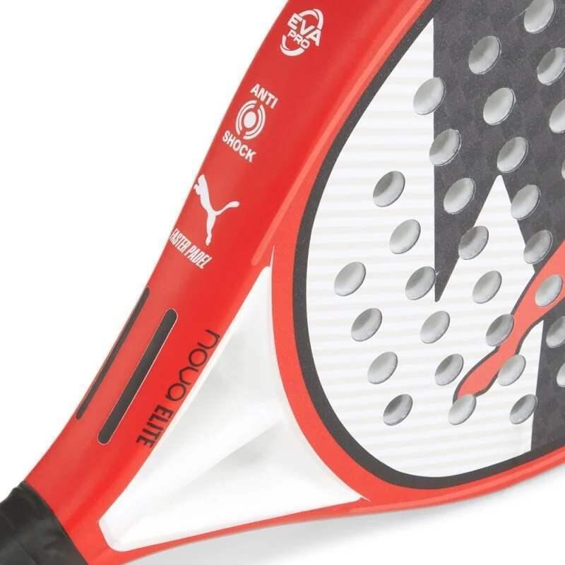 NOVA PADEL ELITE CTR PUMA Black White Active Red