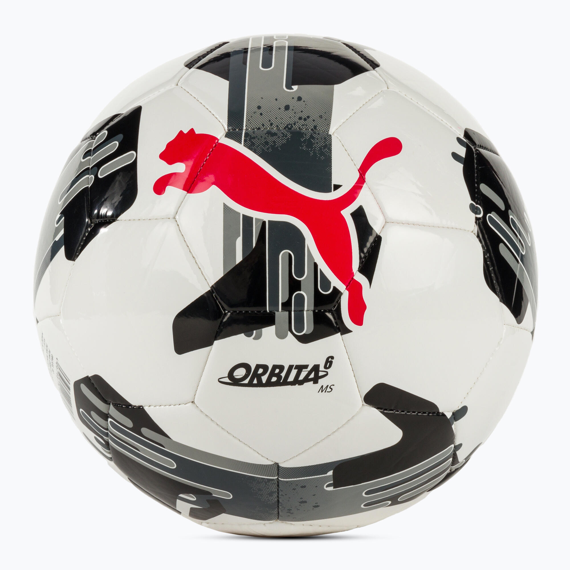 Orbita 6 Voetbal (Wit/Grijs/Rood) 4/4