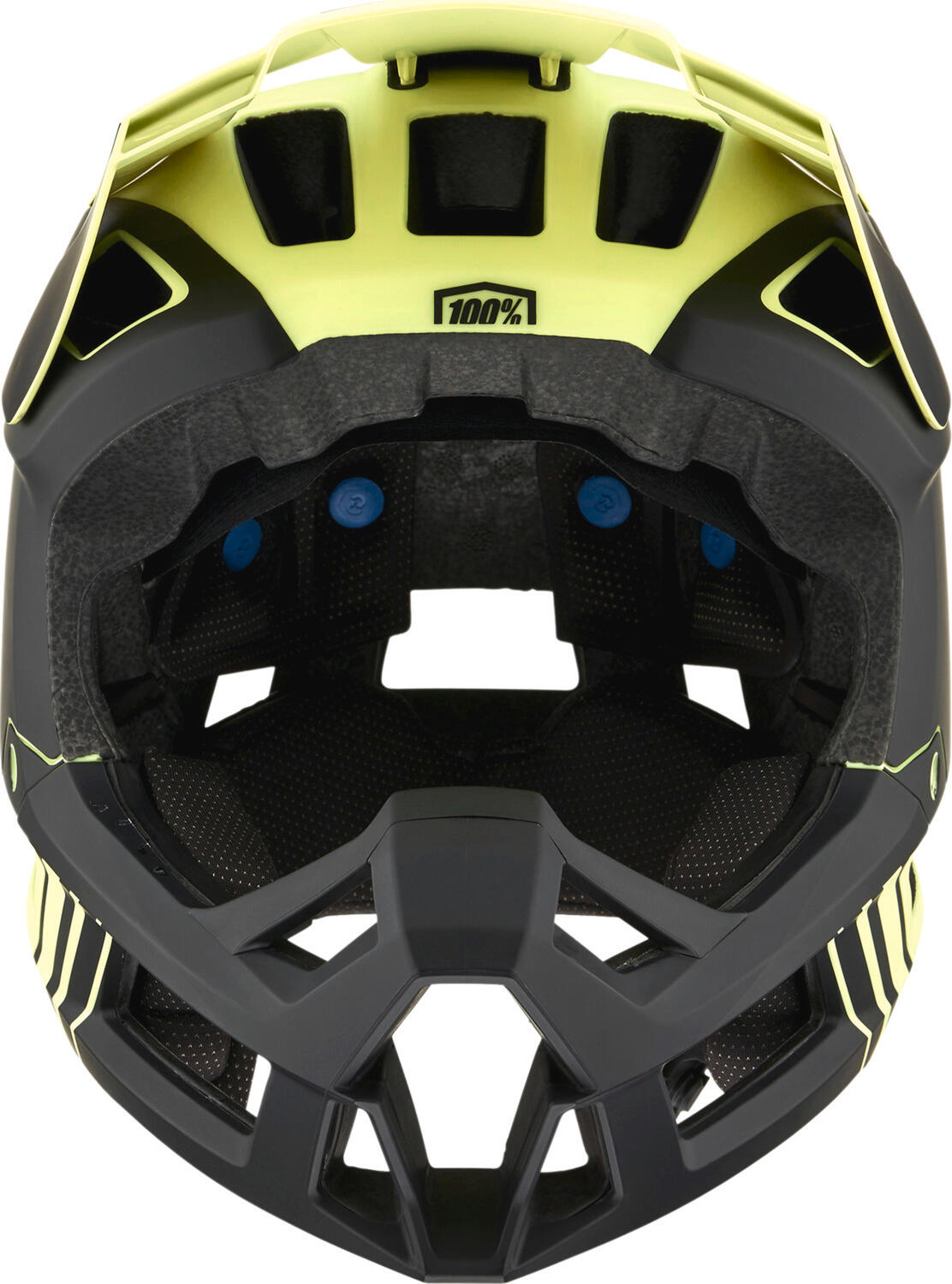 Capacete facial 100% Trajecta Fidlock LTD Amarelo / Preto 2/5