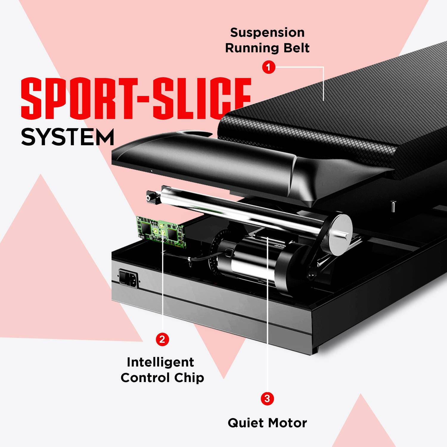 PowerMax Fitness TDM-101 4HP Peak Motorized Treadmill Max User Weight:100kg Foldable With 12km/hr Speed Levels, LED Display, 12  -  4