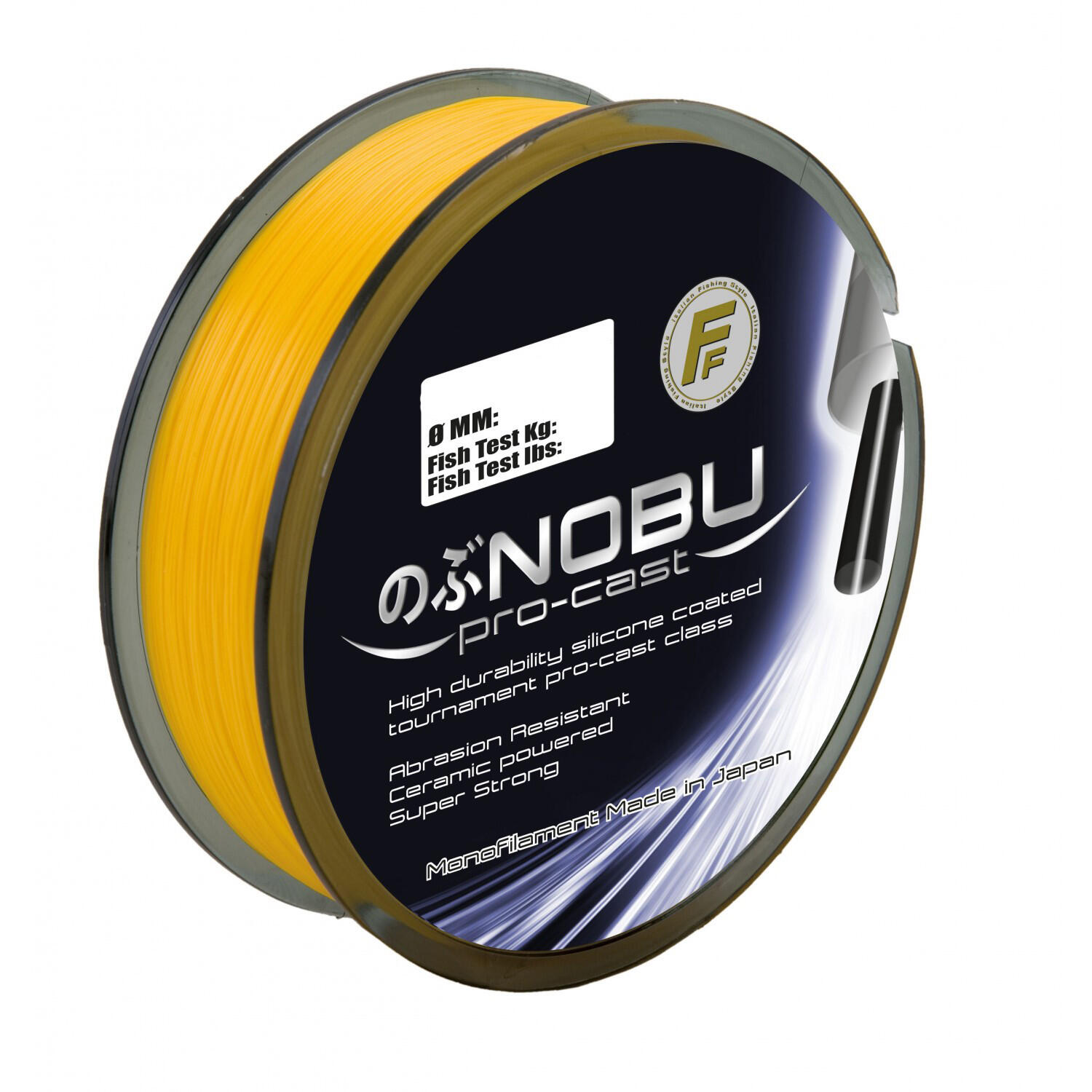 LINEAEFFE FIO DE PESCA DE SURFCASTING NOBU PRO CAST 250M 0,18MM A 0,40MM