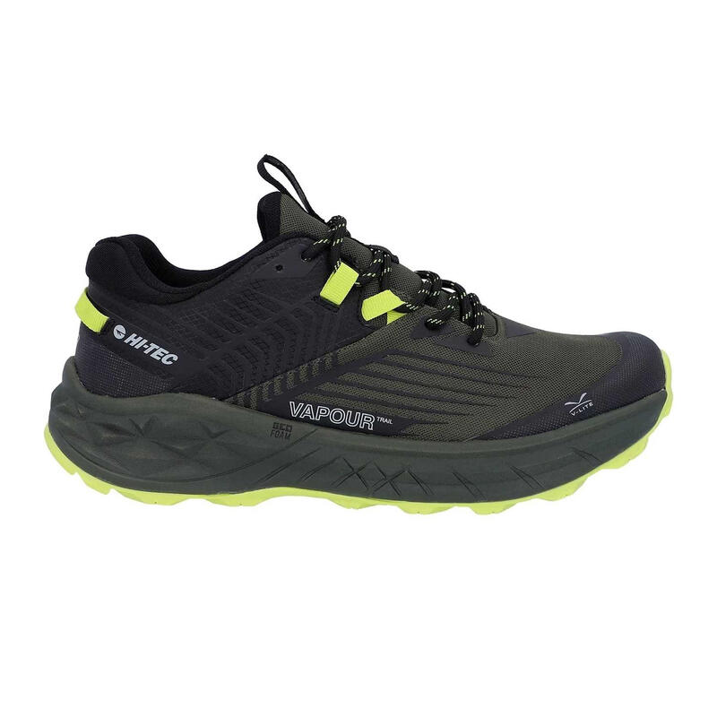 Baskets FUSE TRAIL Homme (Noir / Vert sombre)