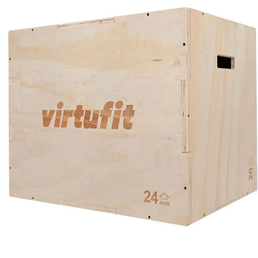 Plyo Box - Wooden Plyo Box 3-in-1 - Large - 50 x 60 x 75 cm