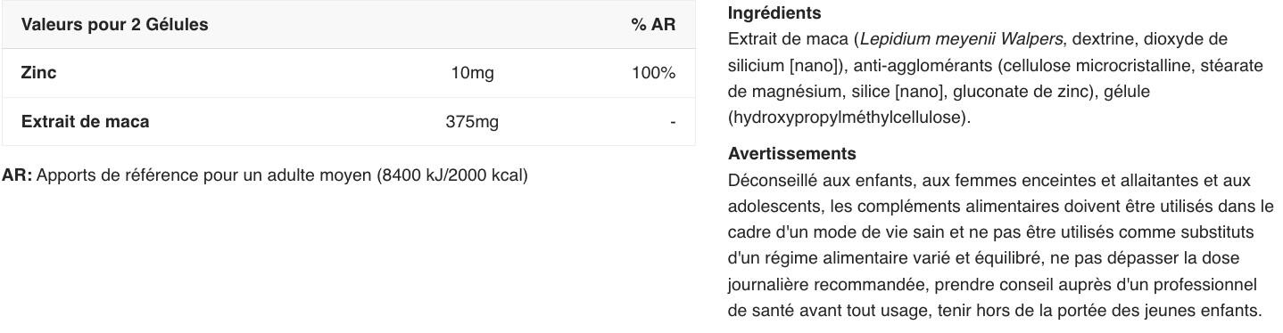 Maca - 30 Gélules 2/7