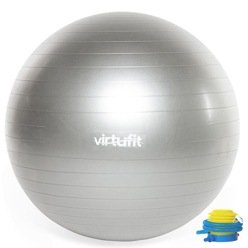 Anti-Burst Fitness Ball Pro - Gymbal Swiss Ball con Pompa - 45 cm