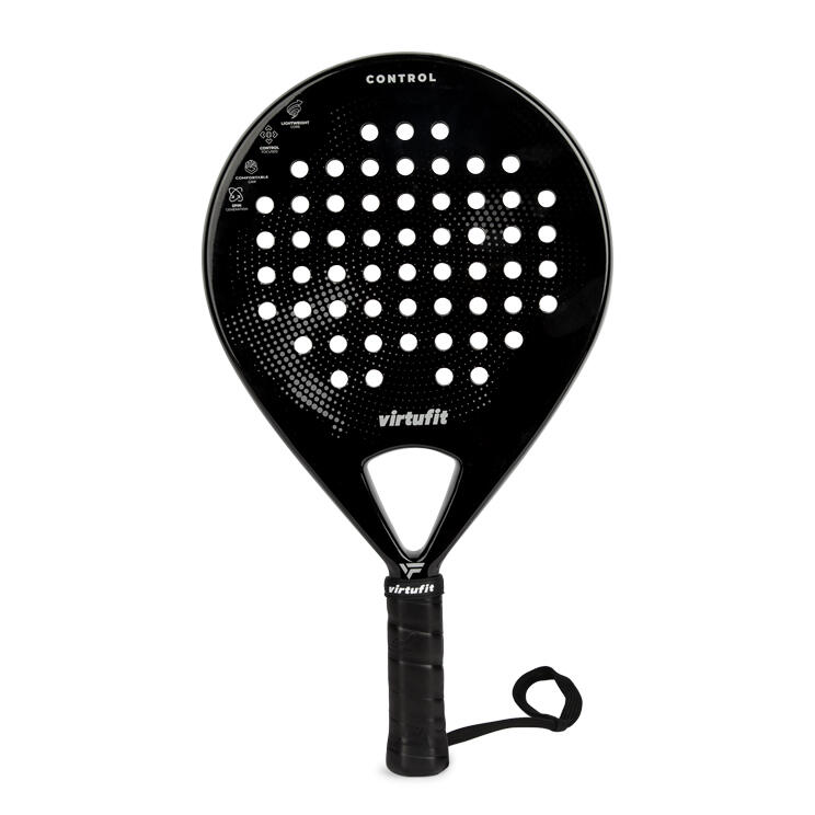 Control Padel Racket - Zwart/Grijs 2/8