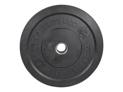 Crossmaxx Olympic Hantelscheibe - 50 mm - Schwarz