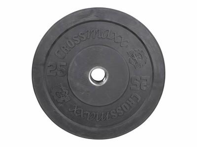 Crossmaxx Olympic Hantelscheibe - 50 mm - Schwarz