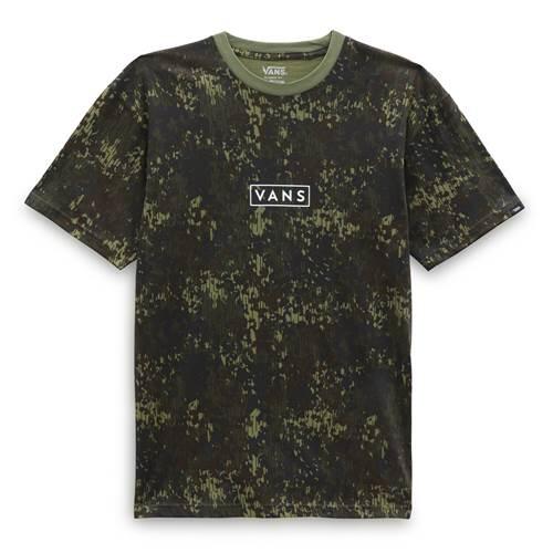 T-shirts de homem vans classic easy box verde