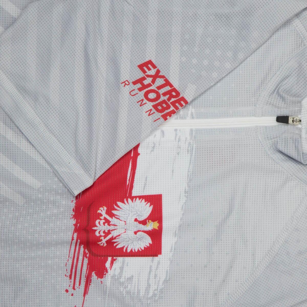 Maglietta da running con zip da uomo EXTREME HOBBY POLSKA PRIME 5/7