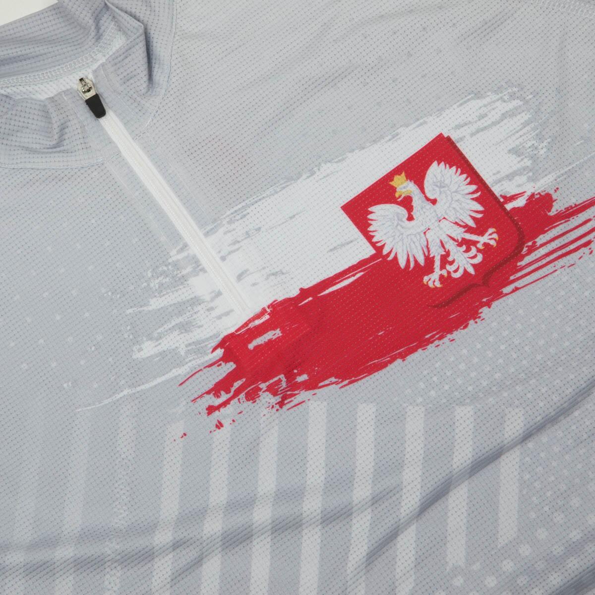Maglietta da running con zip da uomo EXTREME HOBBY POLSKA PRIME 4/7