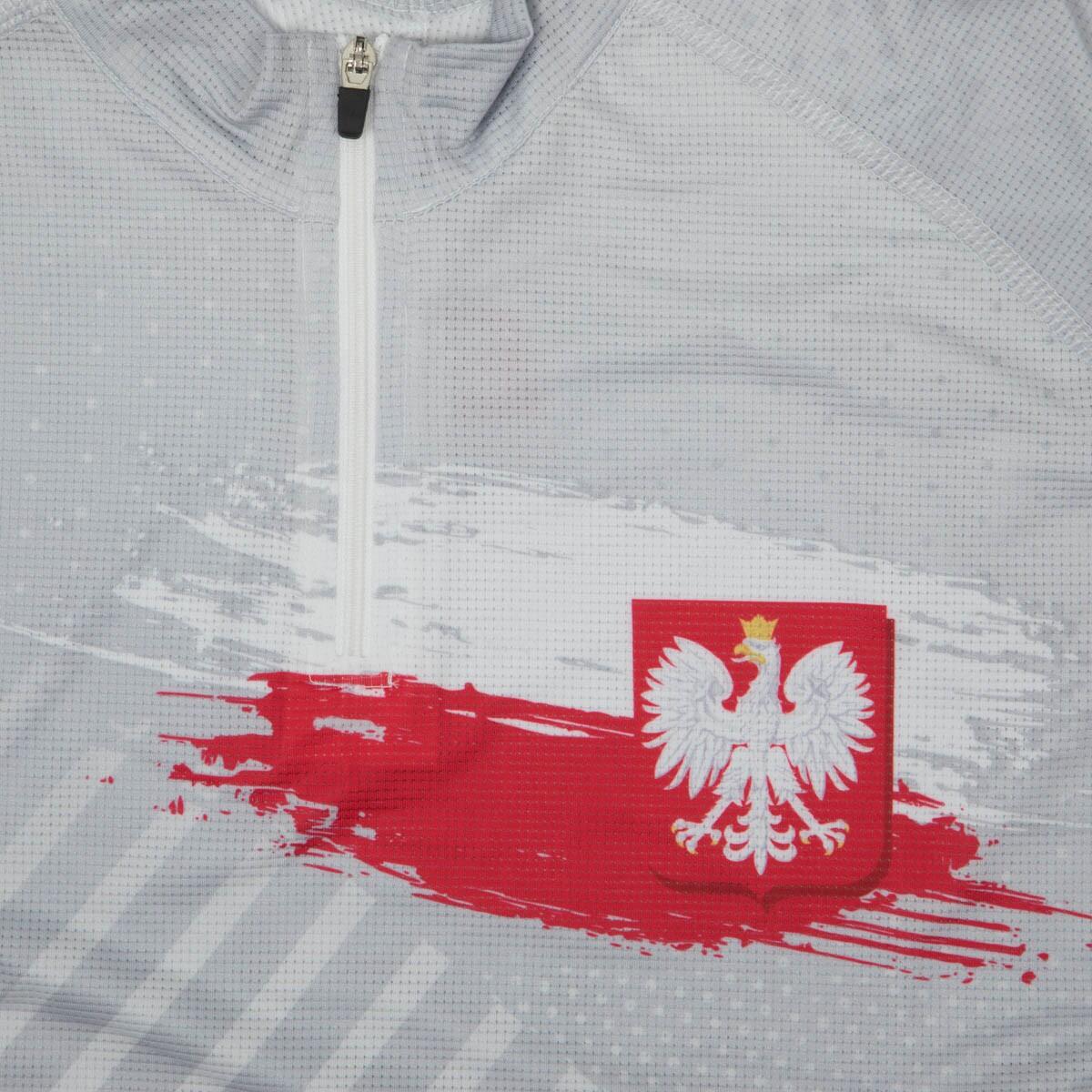 Maglietta da running con zip da uomo EXTREME HOBBY POLSKA PRIME 3/7