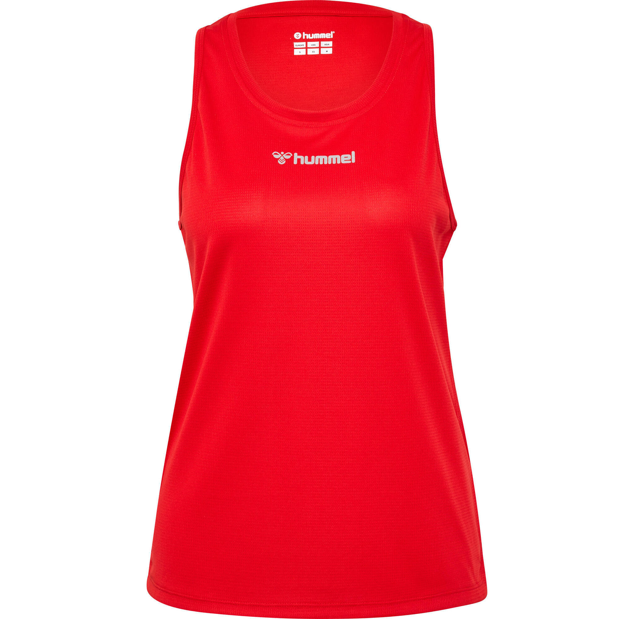 Hummel - Enfiler T-shirt Hmlrun Course Femme Hummel - Débardeur - Rose|rouge - S - Decathlon
