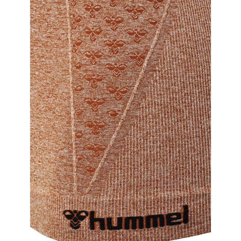 Camiseta Hmlci Yoga Mujer De Secado Rápido Sin Costuras Hummel