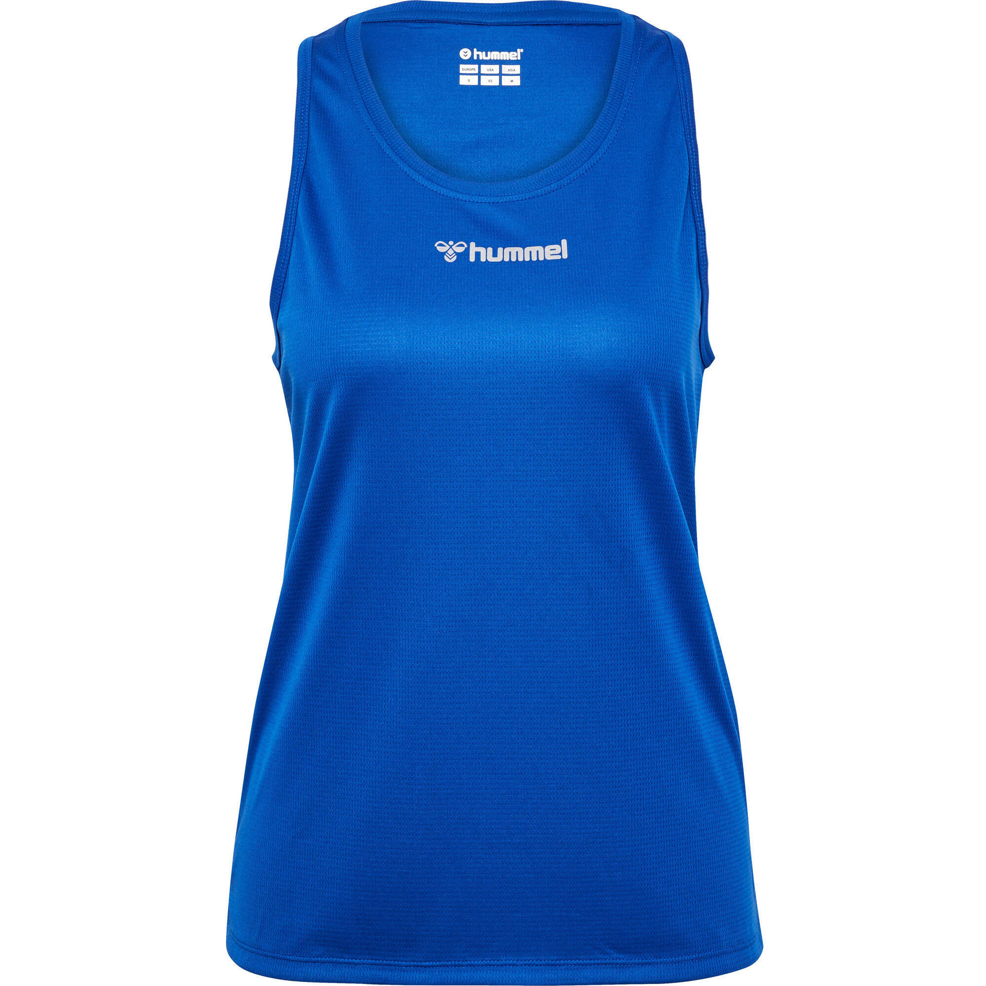 Hummel - Enfiler T-shirt Hmlrun Course Femme Hummel - T-shirt Manches Courtes - Bleu - 36 Xs - Decathlon