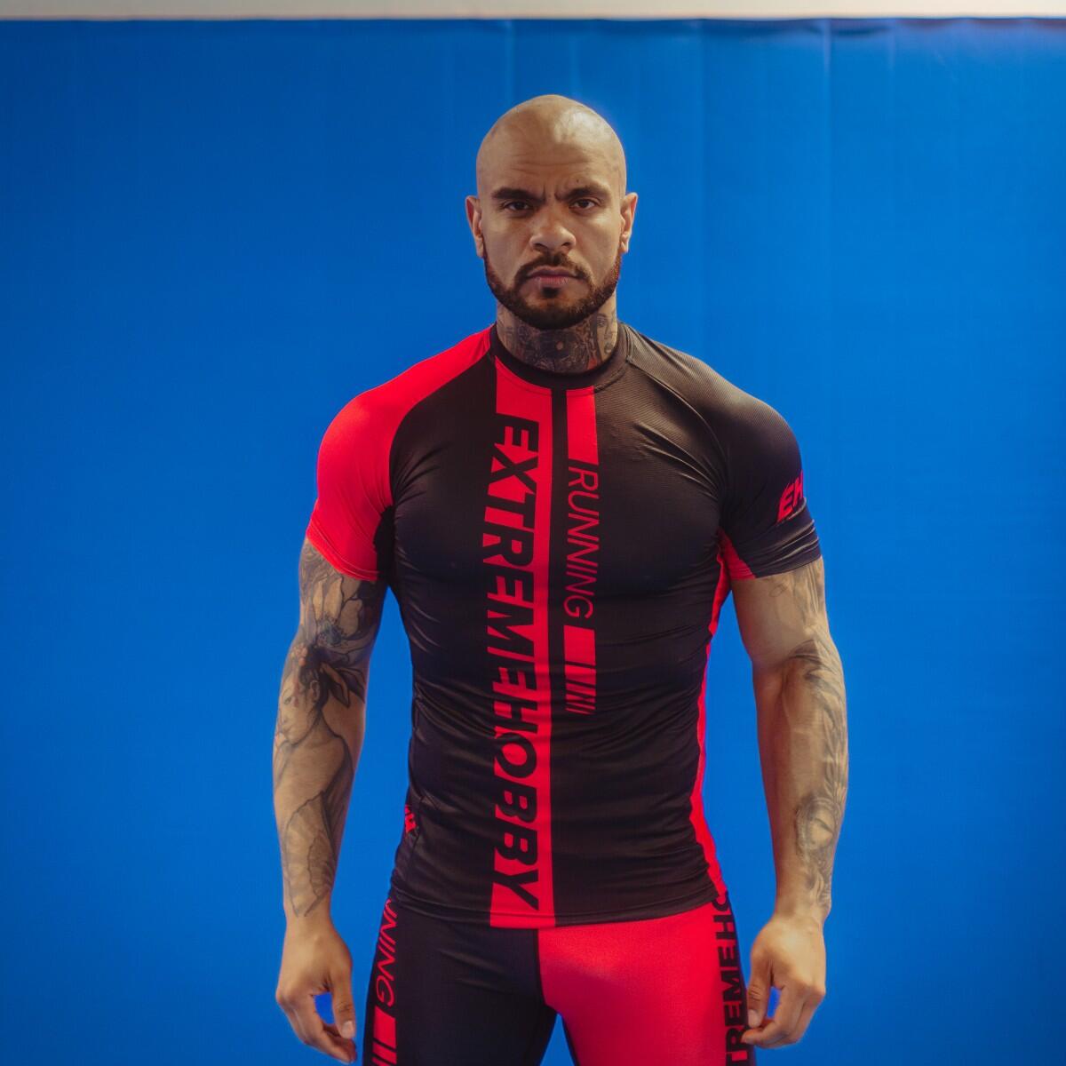 Maillot de running à manches courtes pour homme EXTREME HOBBY DRAFT 2/4