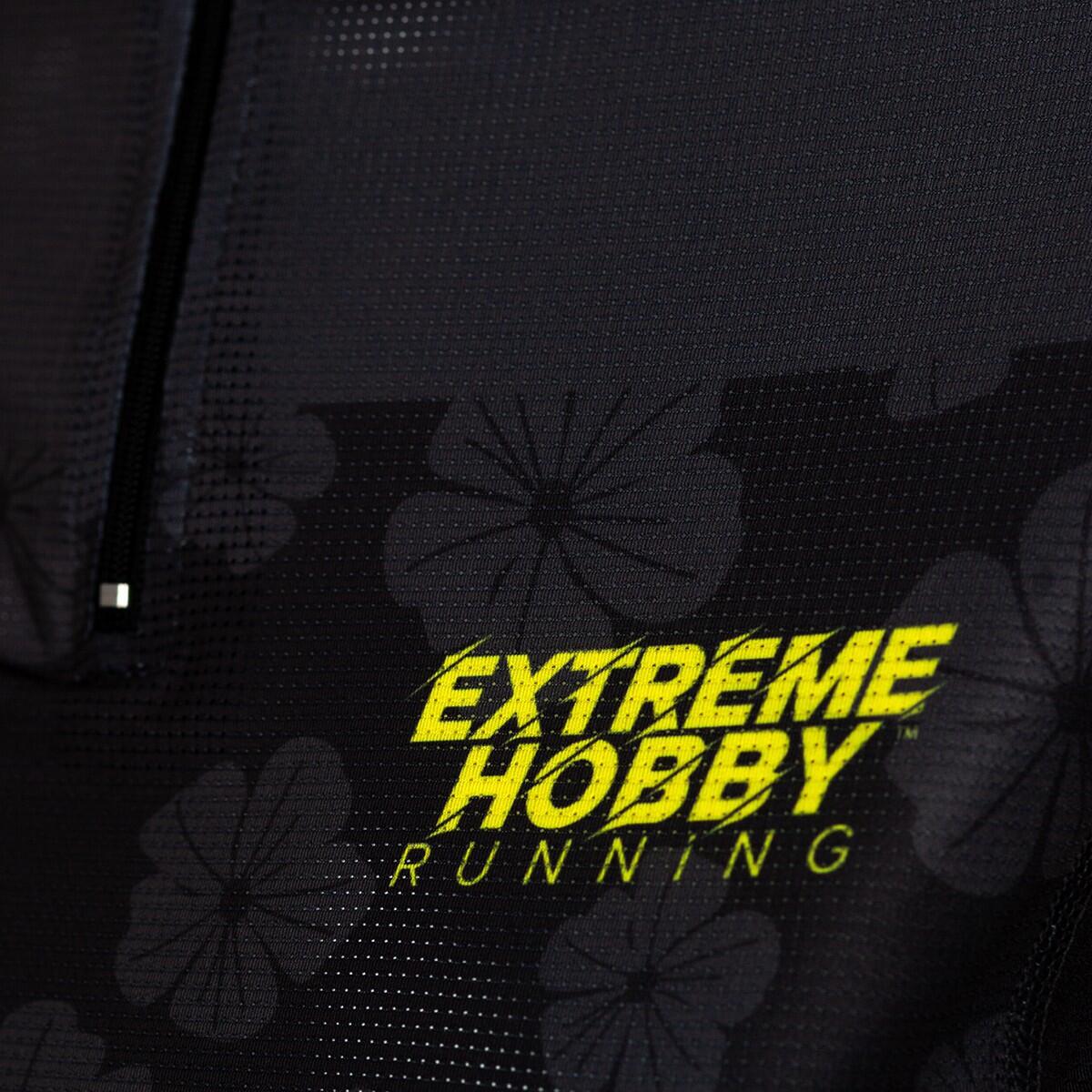 Maillot de running zippé pour femme EXTREME HOBBY FLOWERS 3/6