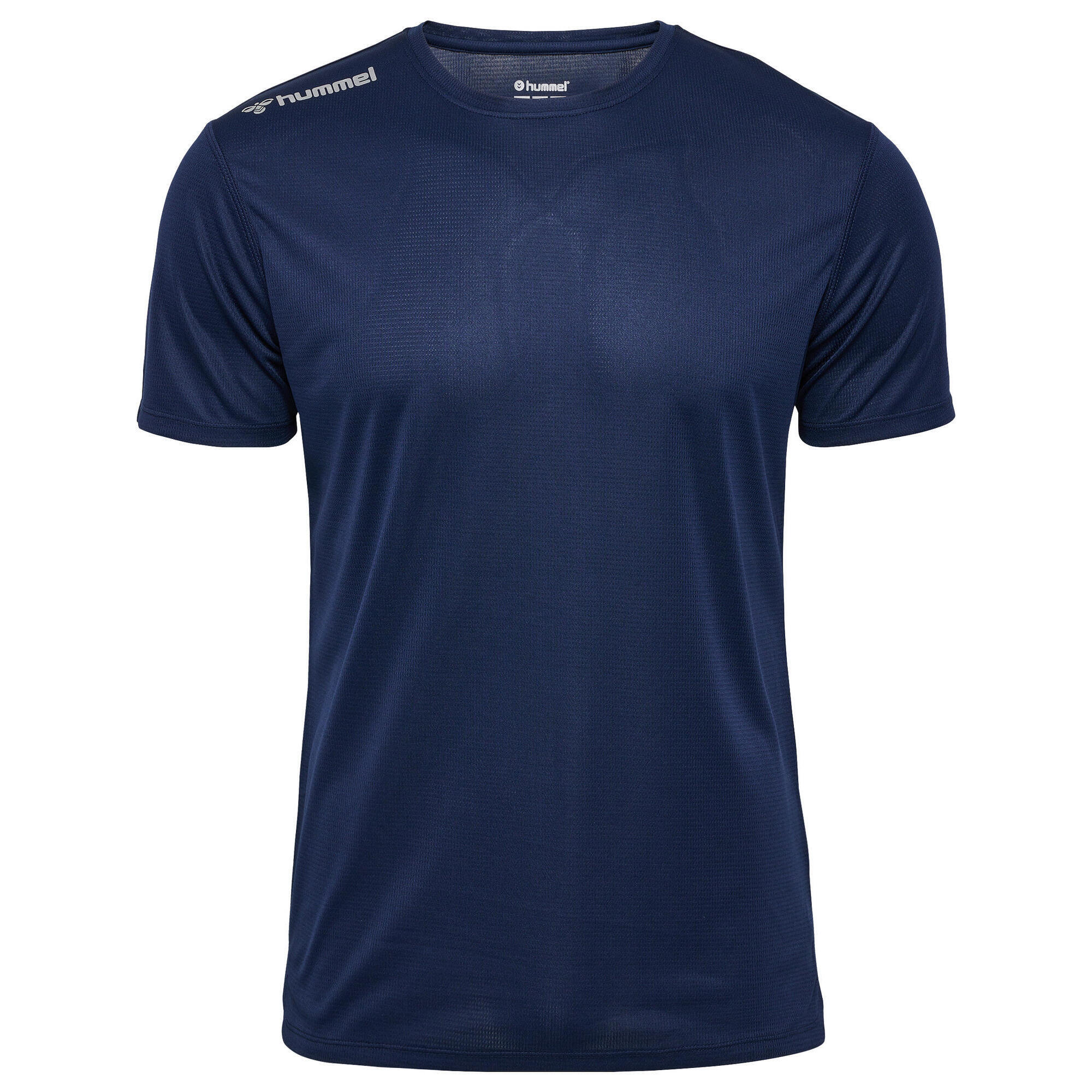 Hummel - Enfiler T-shirt Hmlrun Course Homme Hummel - Maillot Manches Courtes - Bleu - 42 M/l - Decathlon