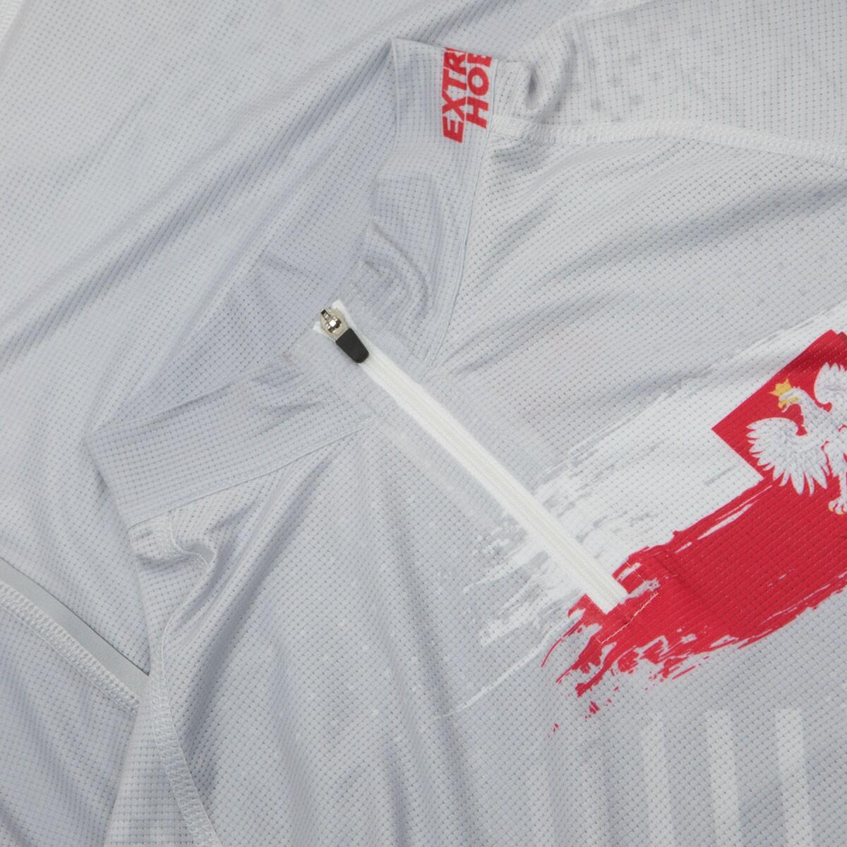 Maglietta da running con zip da donna EXTREME HOBBY POLSKA PRIME 3/7