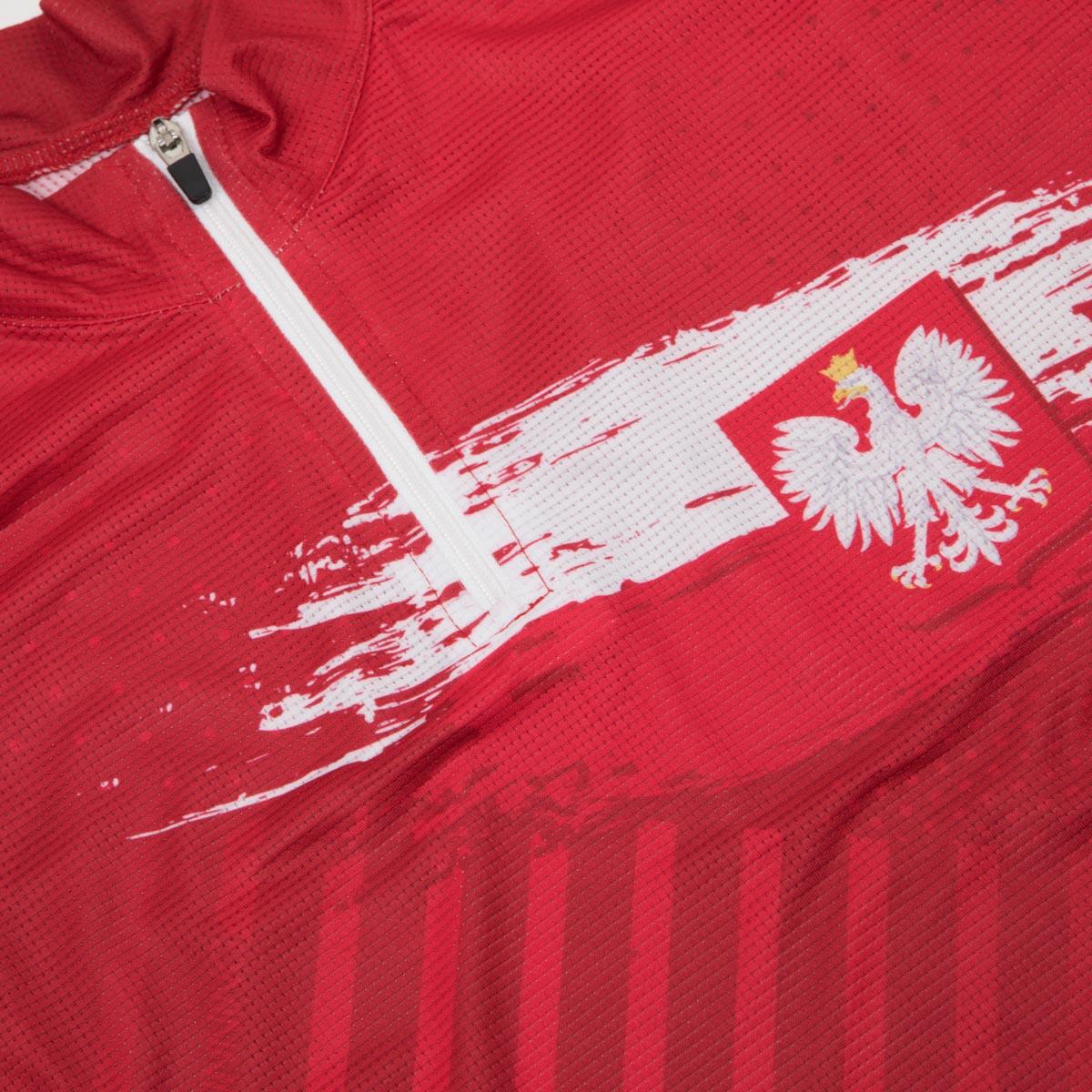 Maillot de running zippé pour homme EXTREME HOBBY POLSKA PRIME 4/7
