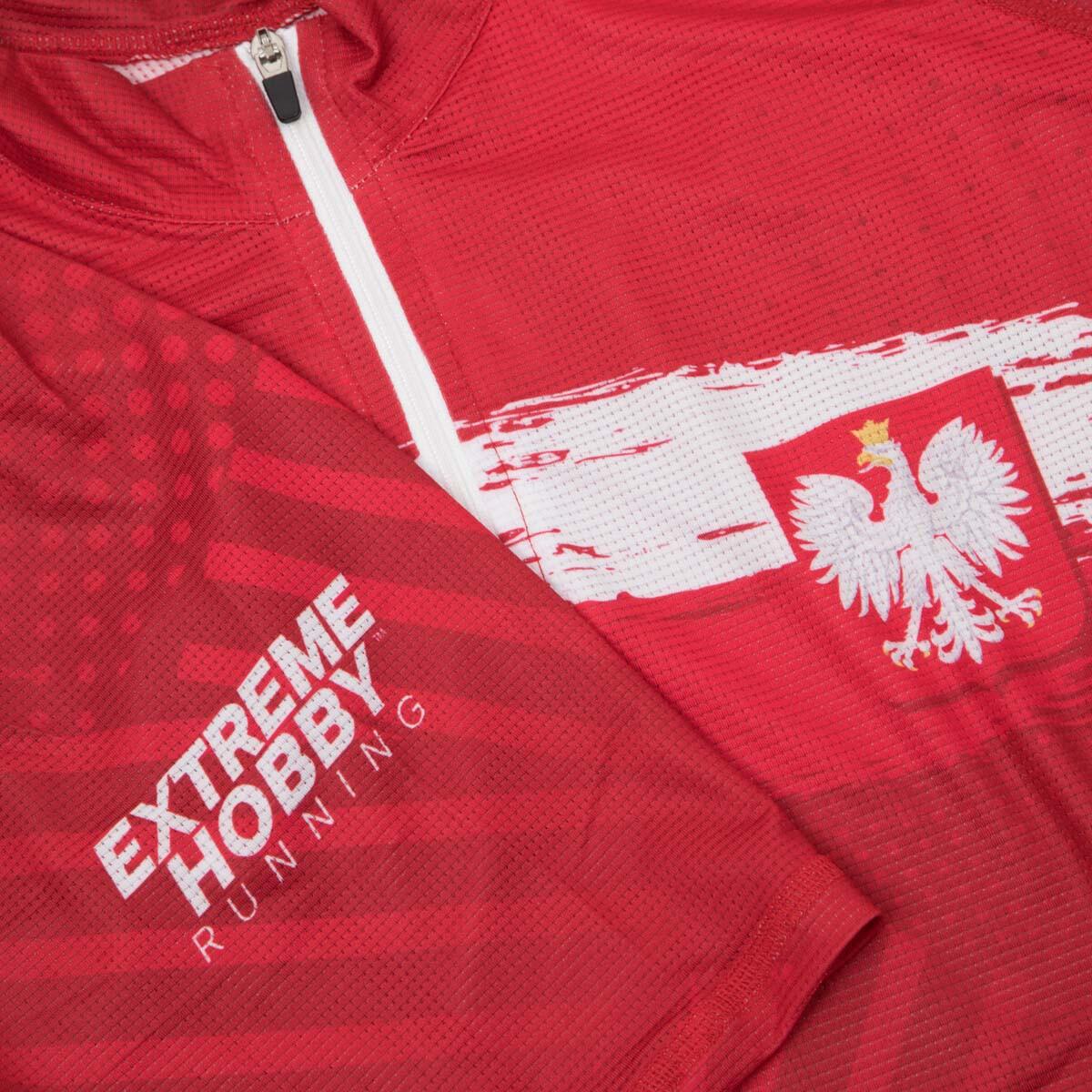 Maillot de running zippé pour homme EXTREME HOBBY POLSKA PRIME 6/7
