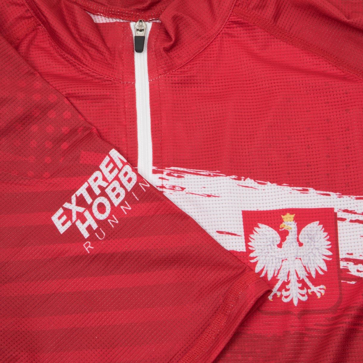 Maillot de running zippé pour homme EXTREME HOBBY POLSKA PRIME 5/7
