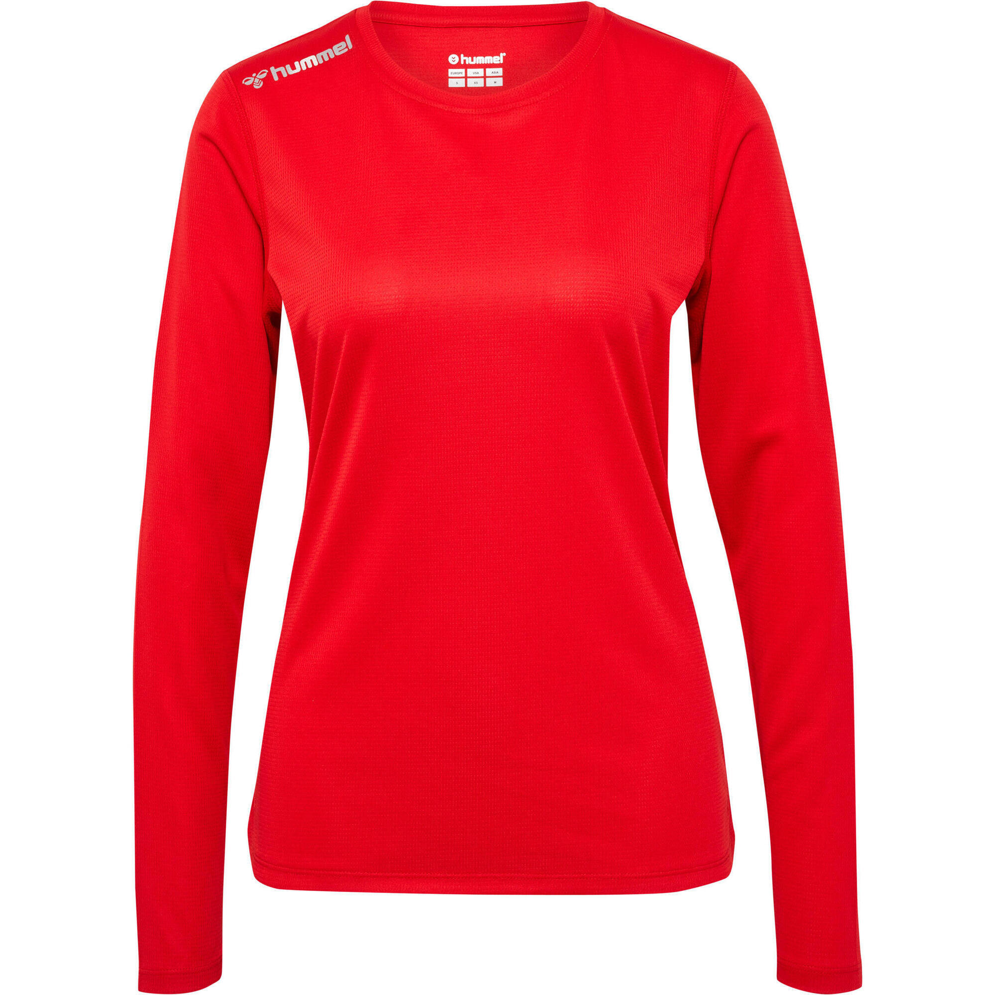 Hummel - Enfiler T-shirt Hmlrun Course Femme Hummel - T-shirt Manches Courtes - Rose|rouge - 42 M/l - Decathlon