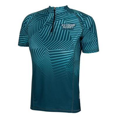 Maglietta da running con zip da donna EXTREME HOBBY CALEIDOSCOPE