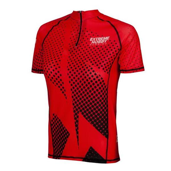 Maillot de running zippé pour femme EXTREME HOBBY HALFTONE