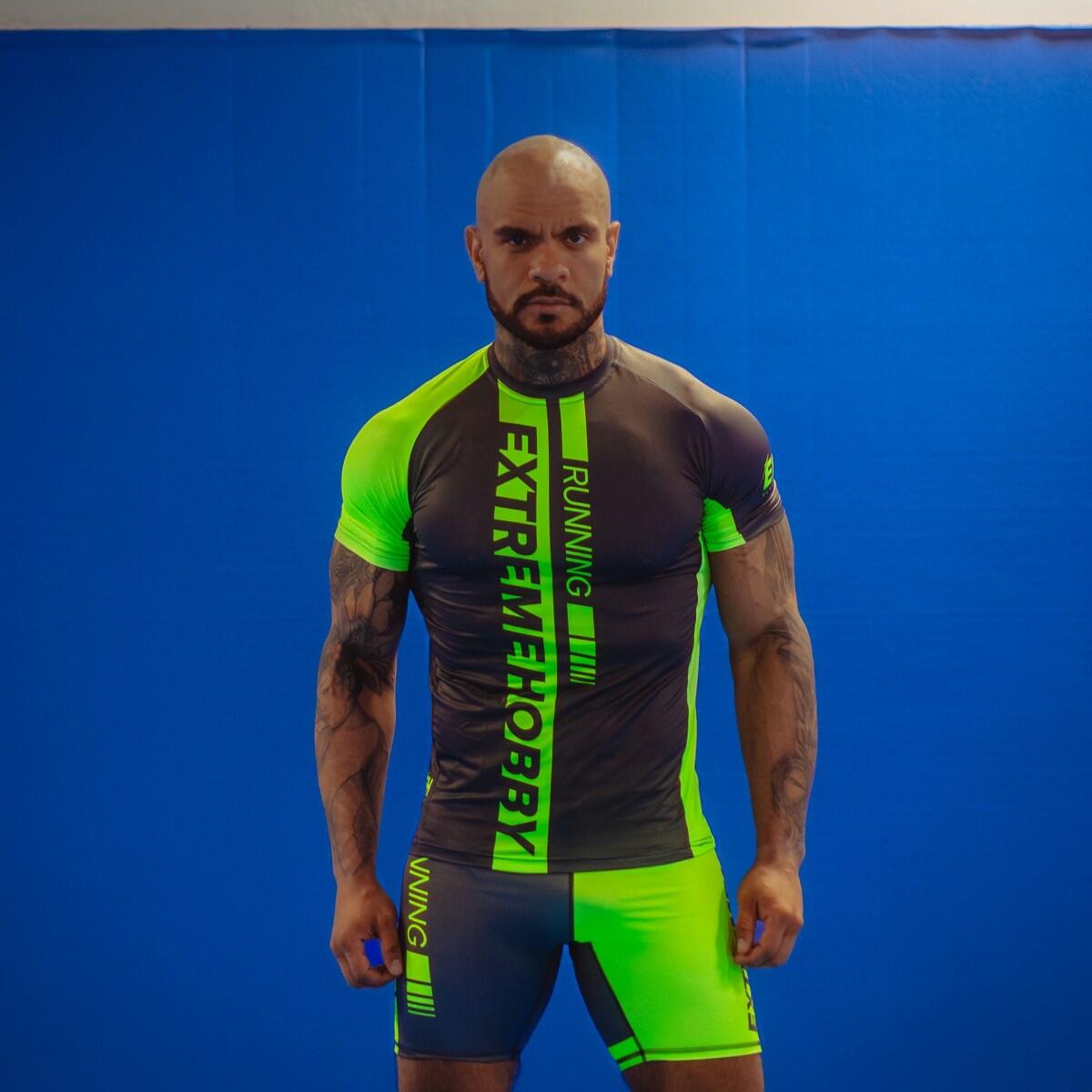 Loopshirt voor heren met korte mouwen EXTREME HOBBY DRAFT 2/4