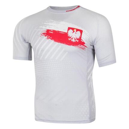 Maillot de running à manches courtes pour homme EXTREME HOBBY POLSKA PRIME