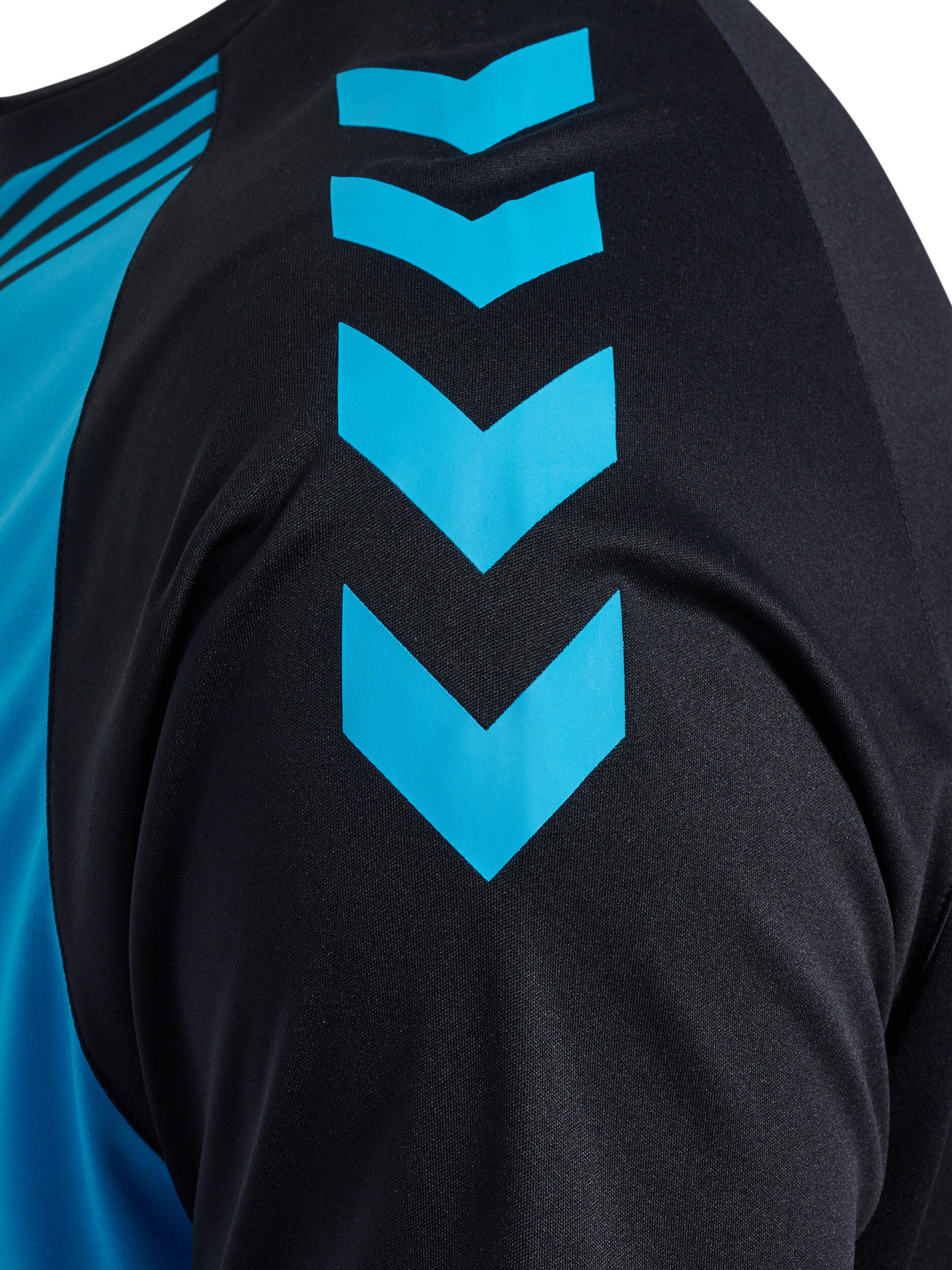 Maglia Sportiva Uomo Hummel Graphic Universe Nera/Blu 5/5