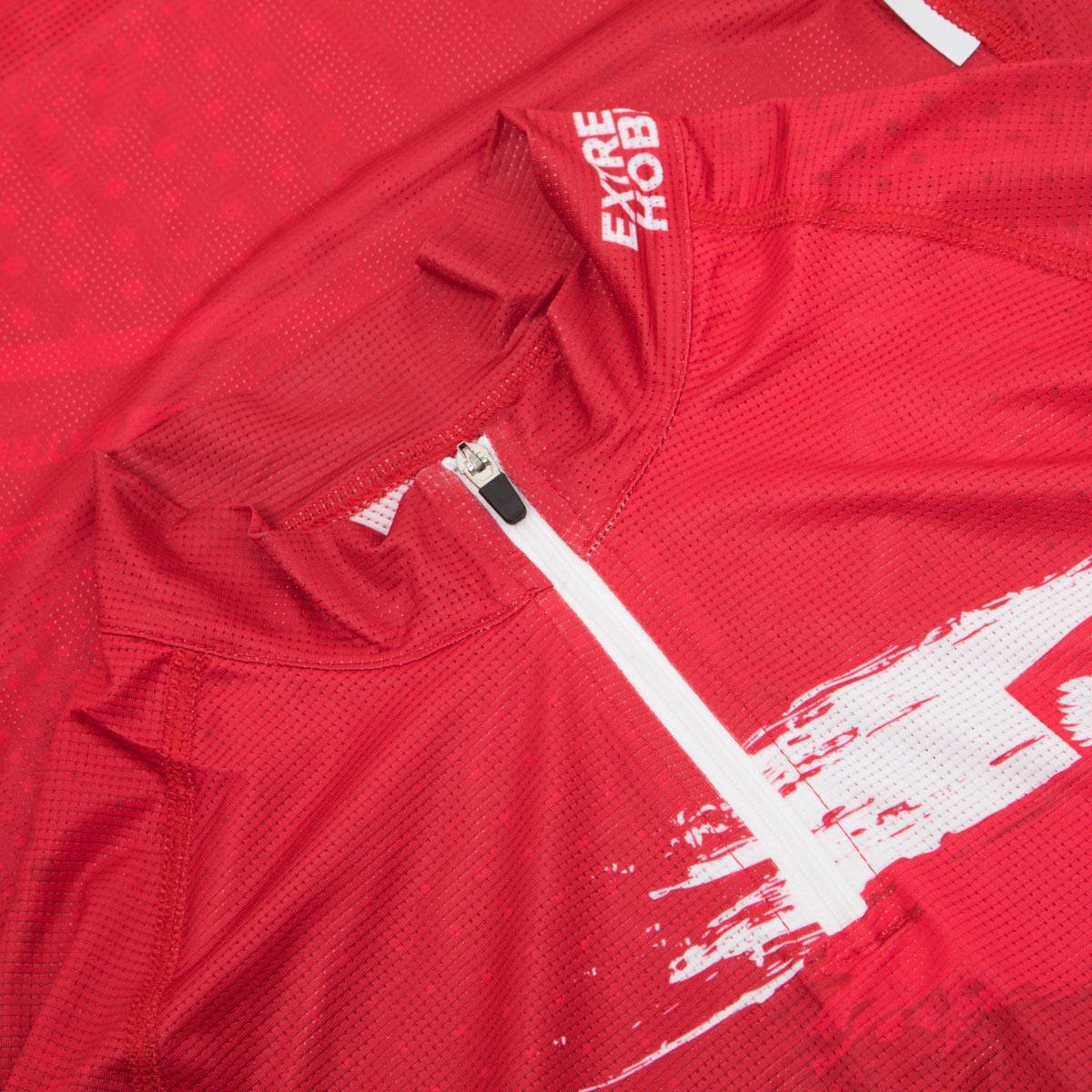 Maglietta da running con zip da donna EXTREME HOBBY POLSKA PRIME 6/7