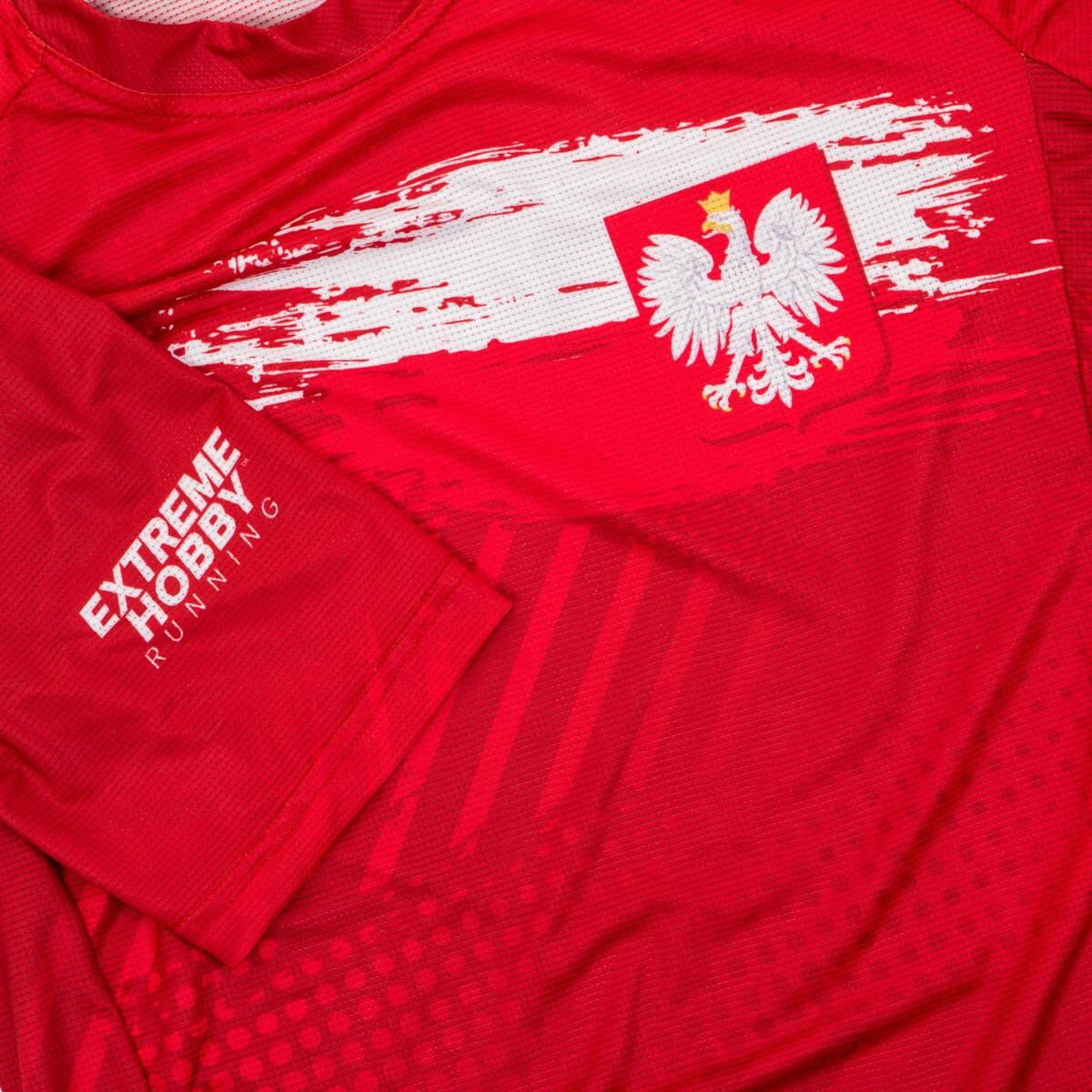 Maillot de running à manches courtes pour homme EXTREME HOBBY POLSKA PRIME 6/7