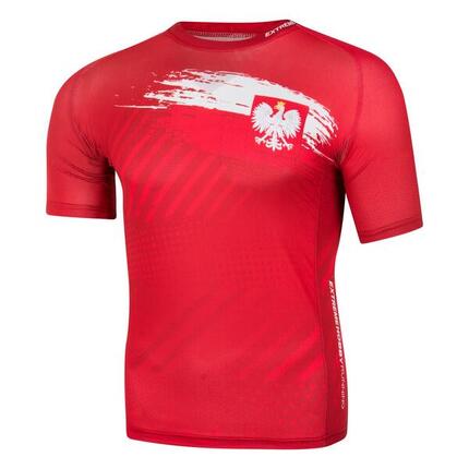 Maillot de running à manches courtes pour homme EXTREME HOBBY POLSKA PRIME
