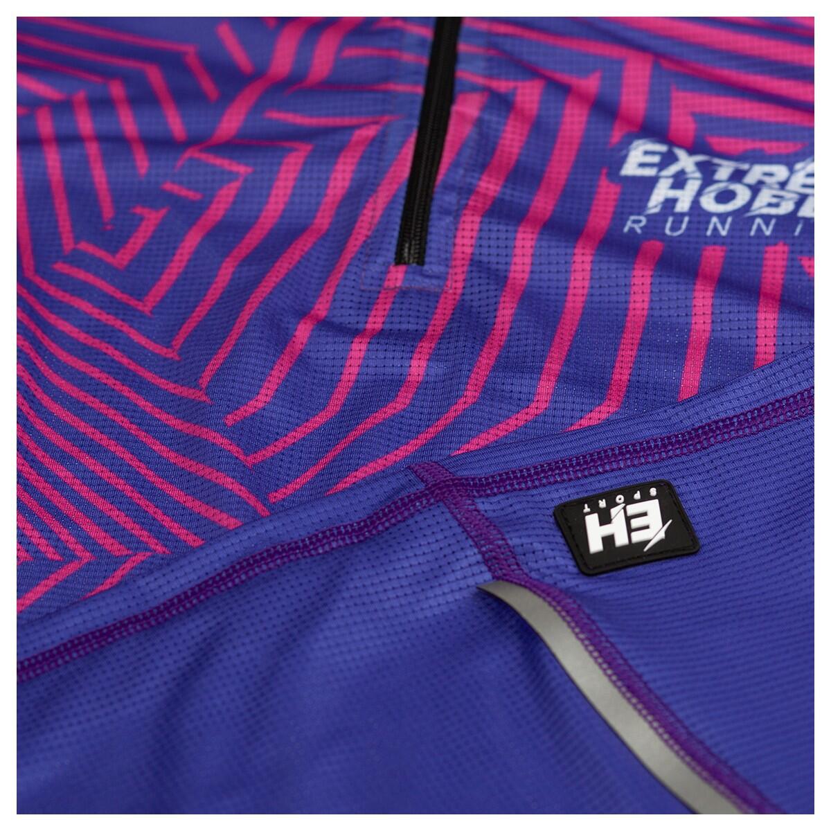 Maillot de running zippé pour femme EXTREME HOBBY CALEIDOSCOPE 4/6