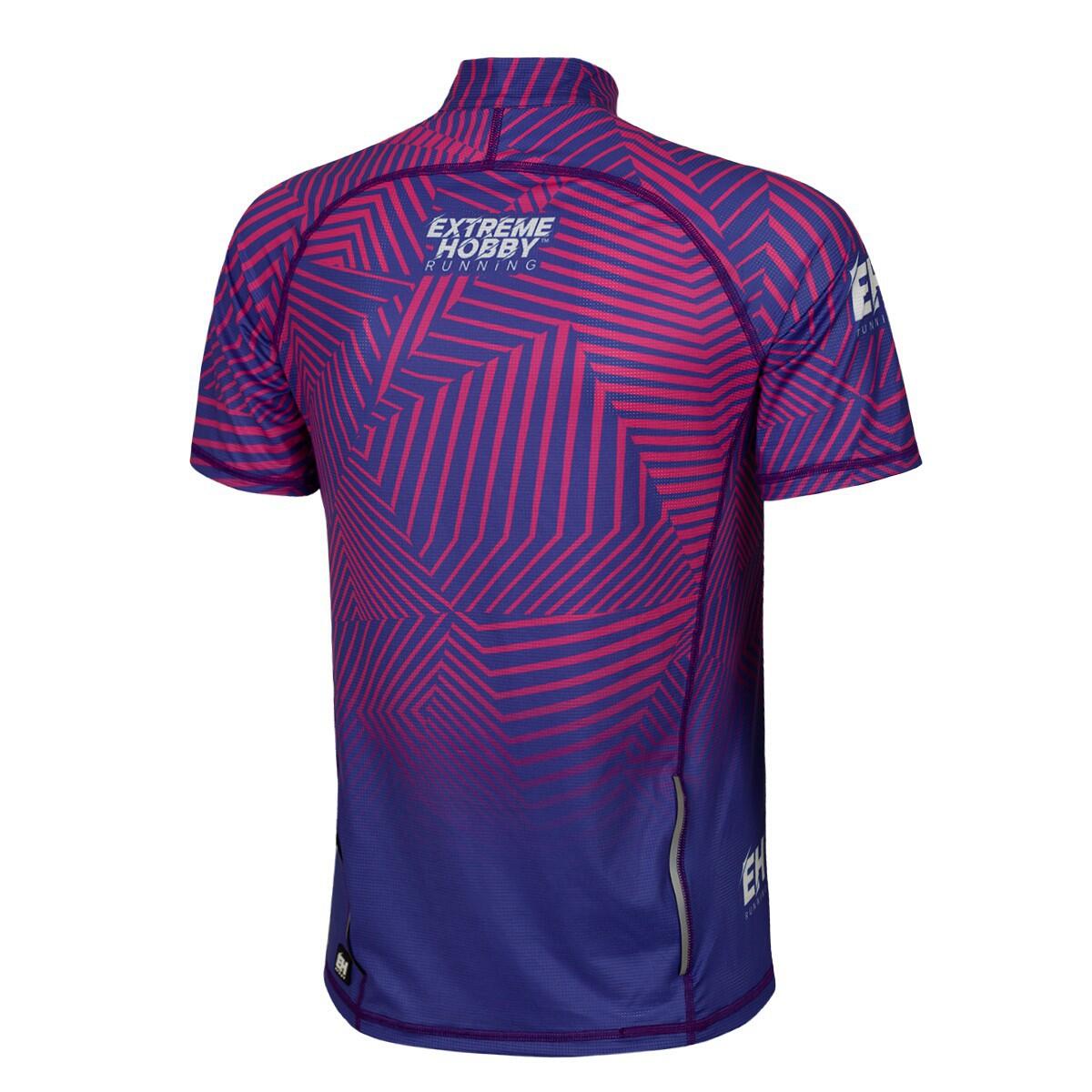 Maillot de running zippé pour femme EXTREME HOBBY CALEIDOSCOPE 2/6