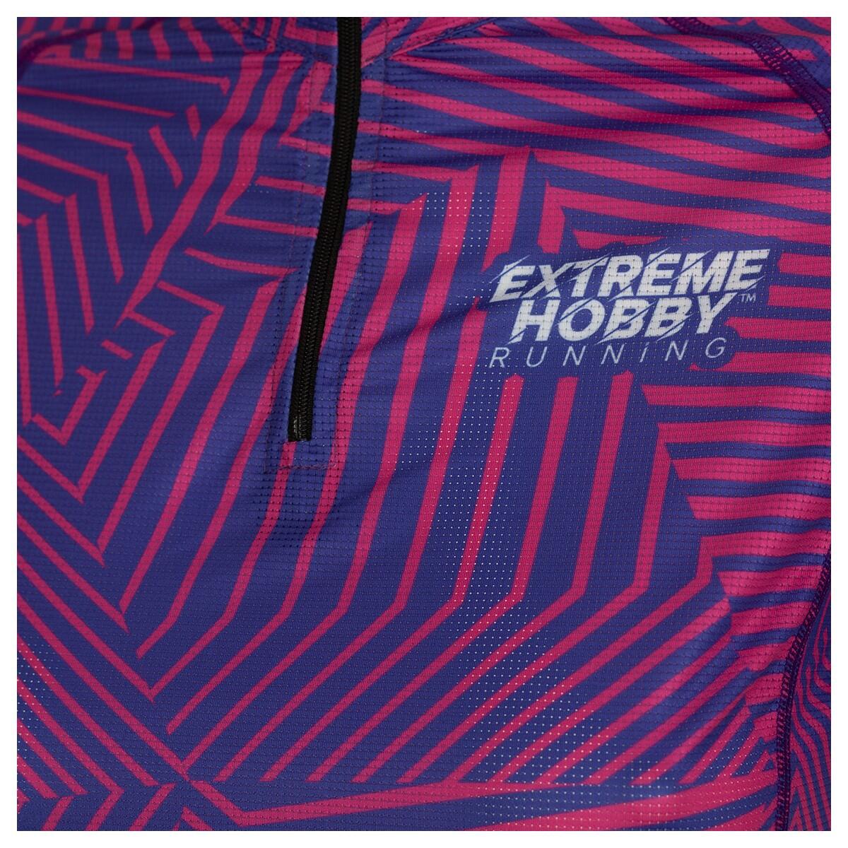 Maillot de running zippé pour femme EXTREME HOBBY CALEIDOSCOPE 3/6