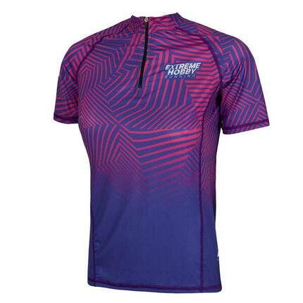 Maillot de running zippé pour femme EXTREME HOBBY CALEIDOSCOPE
