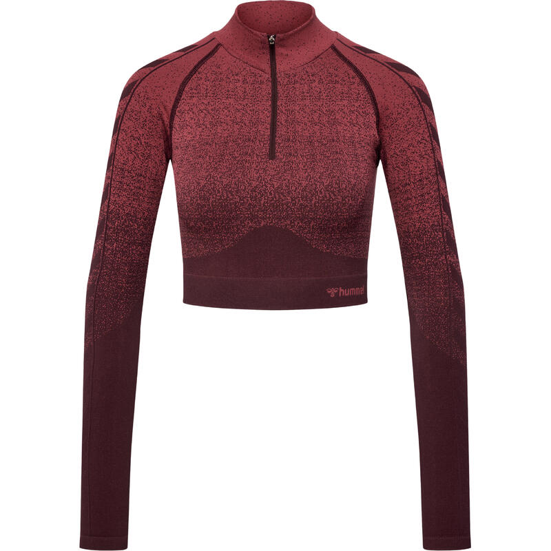 Demie-Fermeture Éclair Sweatshirt Hmlmt Yoga Femme HUMMEL