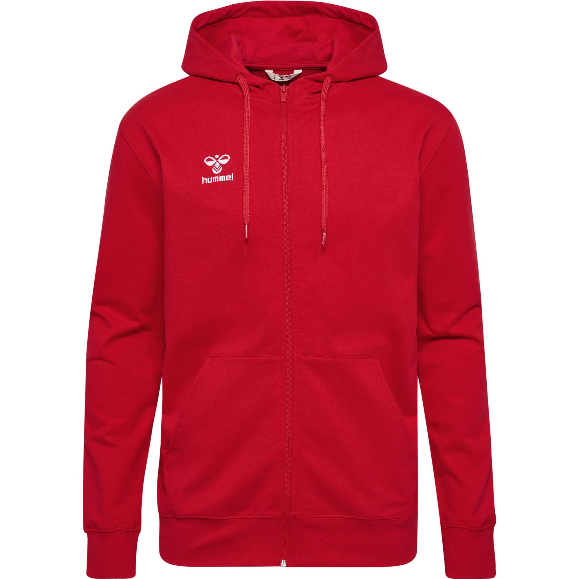 Hummel - Fermeture Éclair Zip Combinaison Hmlgo Homme Hummel - Sweat Zippé - Rose|rouge - S - Decathlon