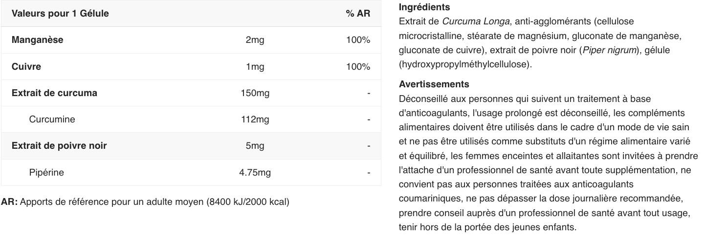 Curcuma - 30 Gélules 2/8