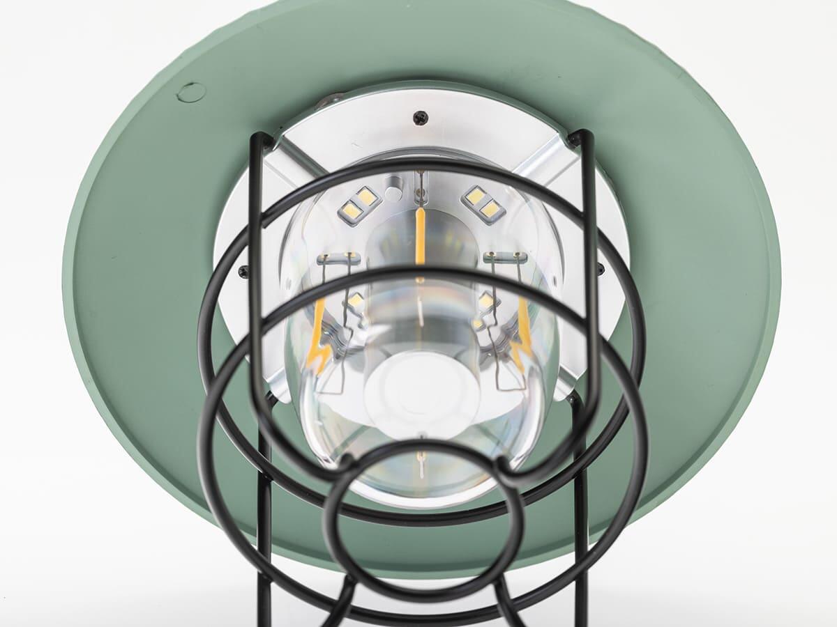 LED kempingová lampa Soroya v retro stylu 7/7