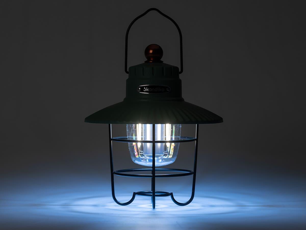 LED kempingová lampa Soroya v retro stylu 6/7